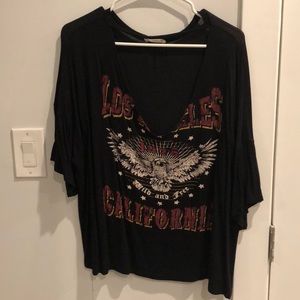 Eagle choker t shirt
